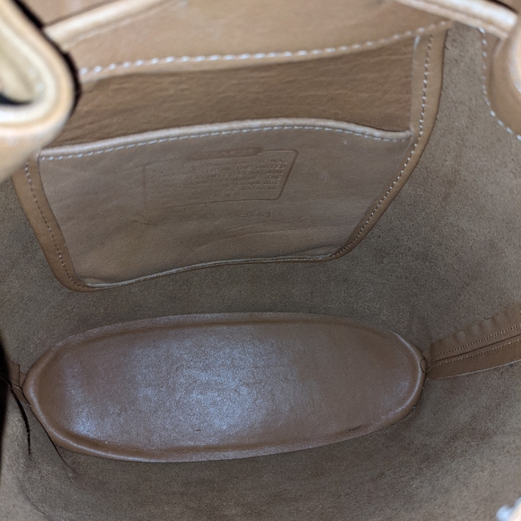 Vintage Coach Equestrian Drawstring Bucket - Picture 8 of 10